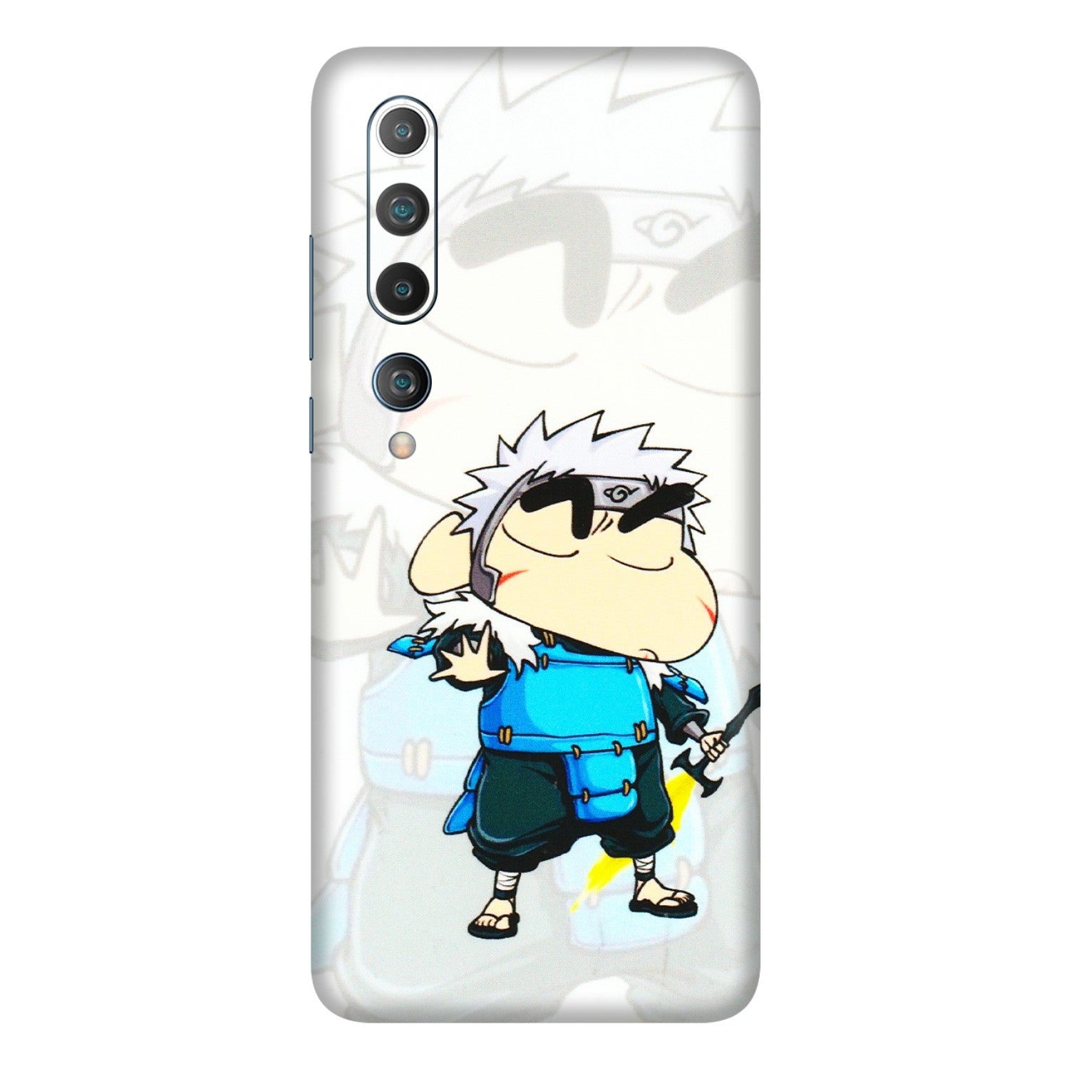 Xiaomi Redmi Phone Skins (All Models) - Angry Young Shinchan - 3D Embossed Finish (L-226) Mi 10 5G