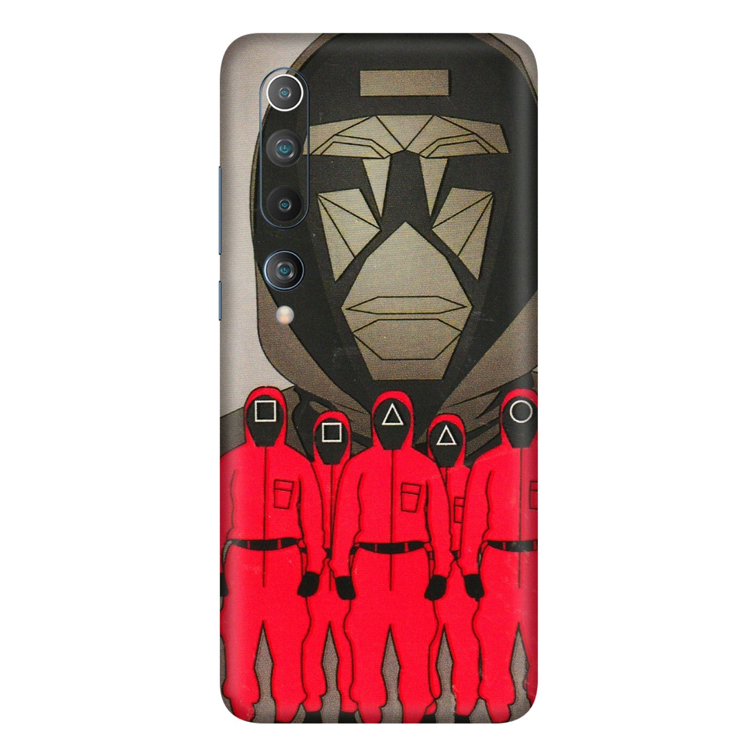 Xiaomi Redmi Phone Skins (All Models) - Squid Game Hero - 3D Embossed Finish (L-245) Mi 10 5G