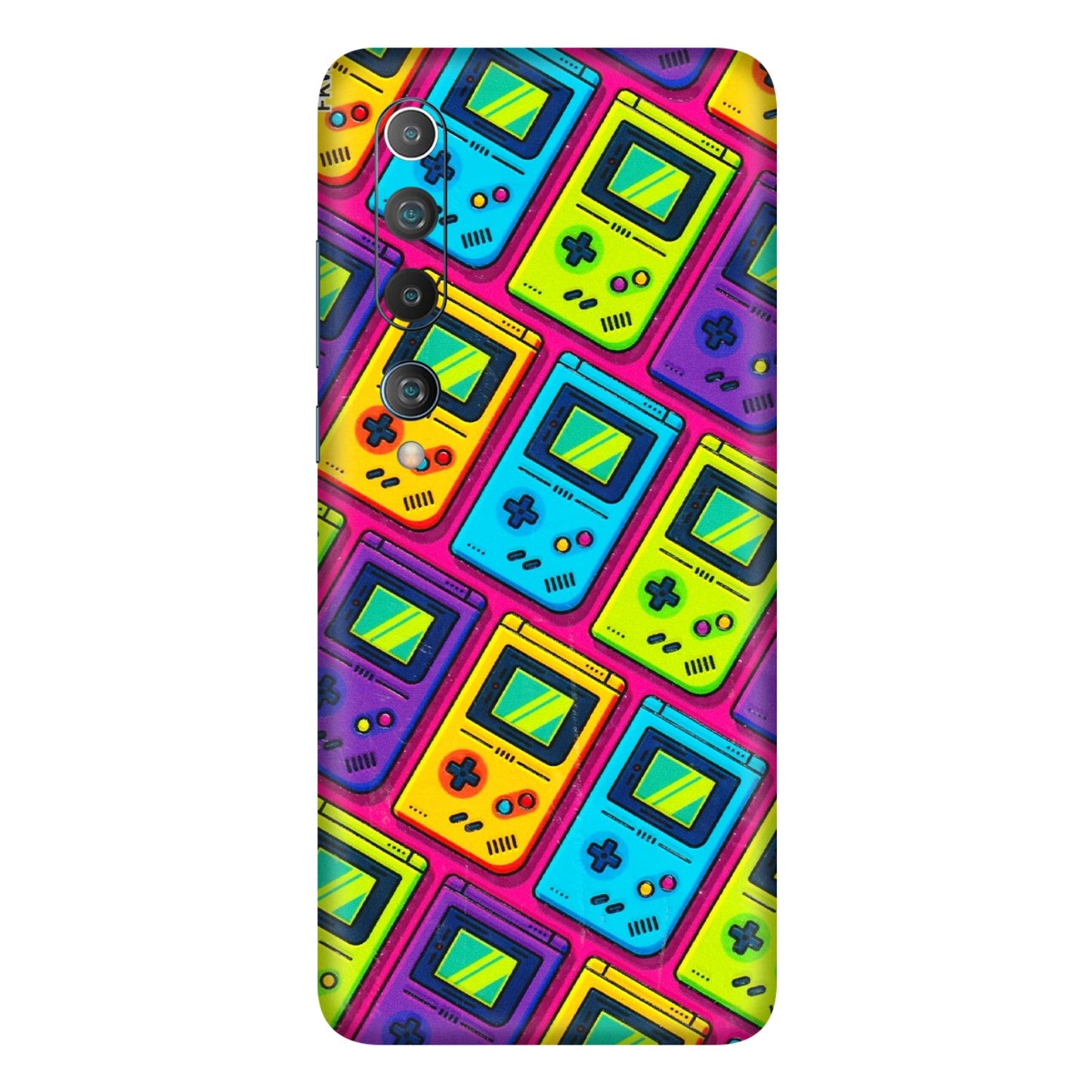 Xiaomi Redmi Phone Skins (All Models) - Gameboy Colourful - 3D Embossed Finish (L-266) Mi 10 5G