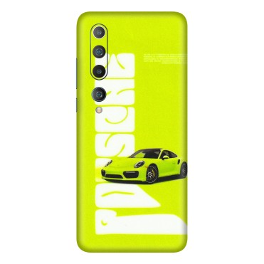 Xiaomi Redmi Phone Skins (All Models) - Lime Green Porche - 3D Embossed Finish (L-30) Mi 10 5G