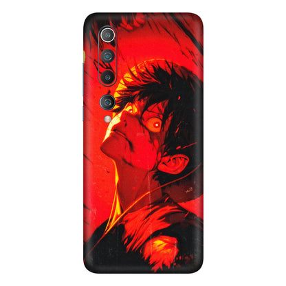 Xiaomi Redmi Phone Skins (All Models) - D.Luffy Power Up One Piece Anime - 3D Embossed Finish (L-326) Mi 10 5G