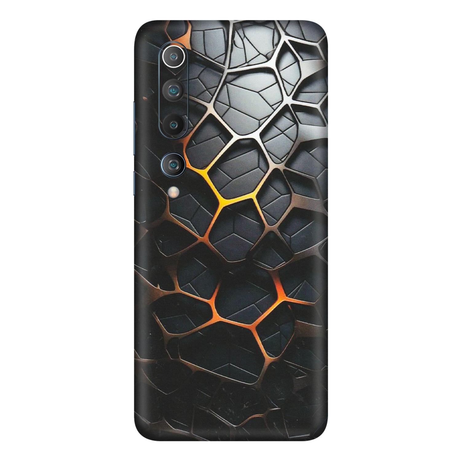 Xiaomi Redmi Phone Skins (All Models) - New Abstract Graphite Tiles - Matte Finish (M-130) Mi 10 5G