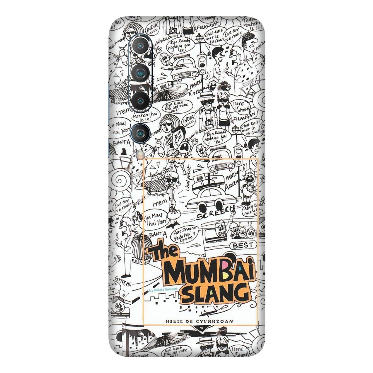 Xiaomi Redmi Phone Skins (All Models) - The Mumbai Slang - Matte Finish (M-142) Mi 10 5G