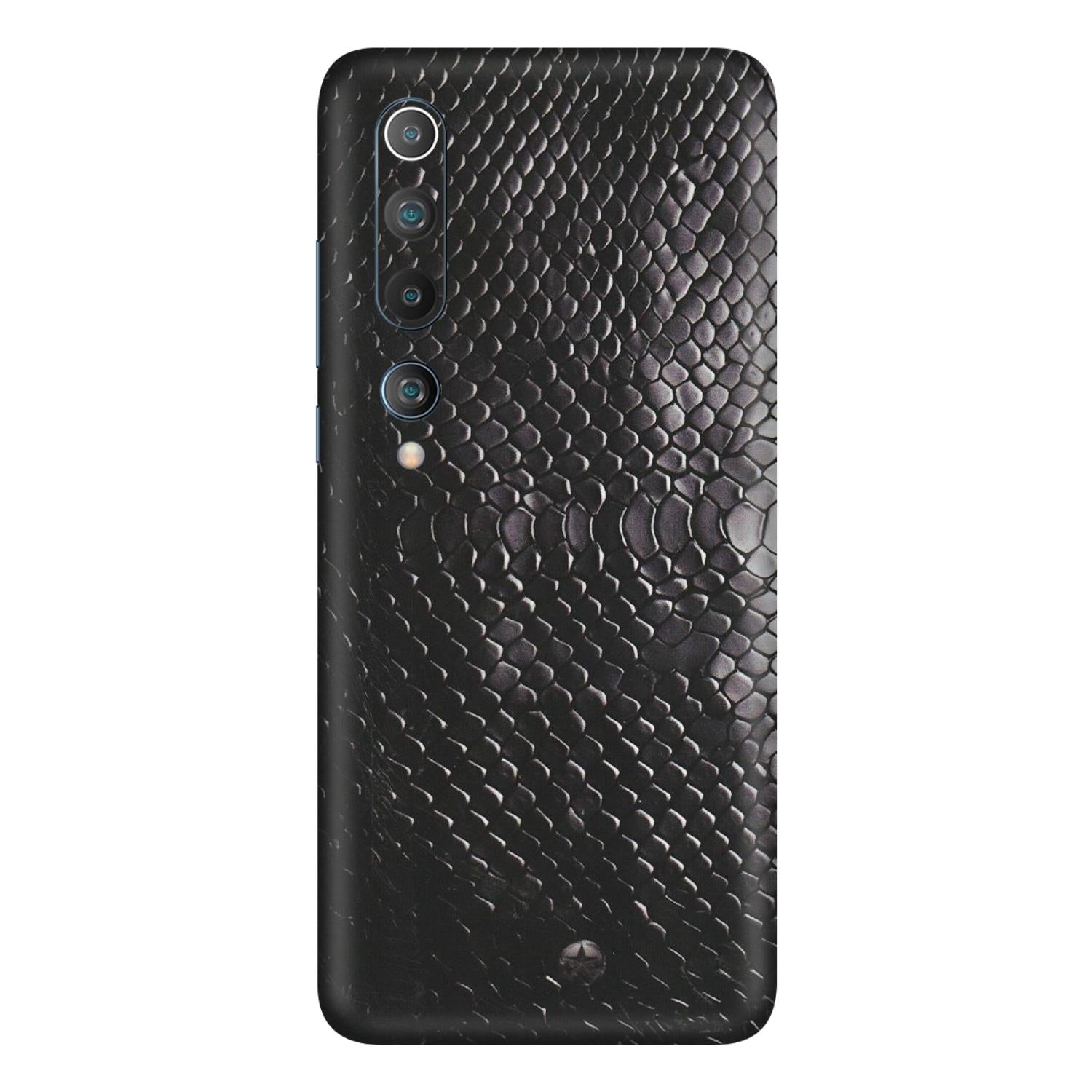 Xiaomi Redmi Phone Skins (All Models) - Black Snack Leather - Matte Finish (M-147) Mi 10 5G