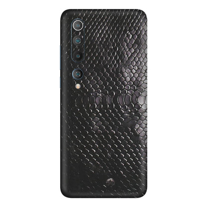 Xiaomi Redmi Phone Skins (All Models) - Black Snack Leather - Matte Finish (M-147) Mi 10 5G