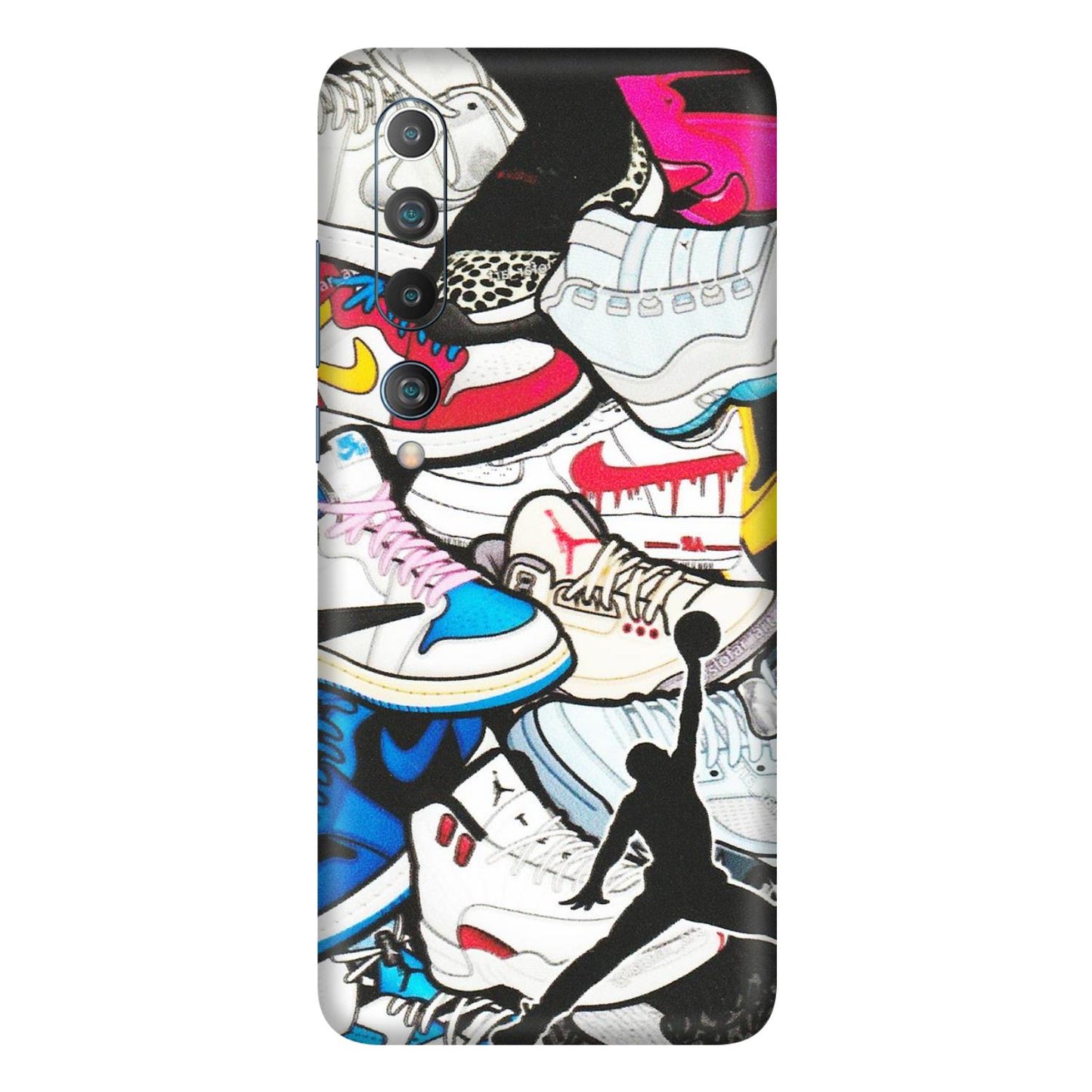 Xiaomi Redmi Phone Skins (All Models) - Jordan Sneakers Fan - Matte Finish (M-80) Mi 10 5G