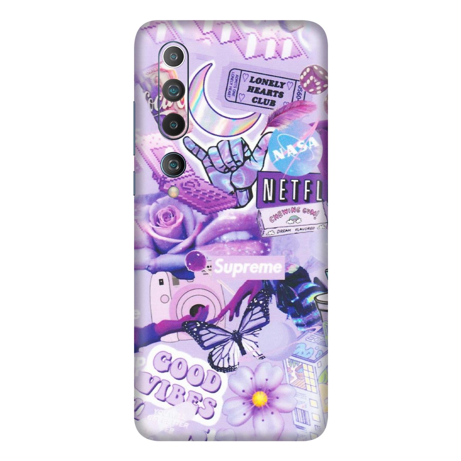 Xiaomi Redmi Phone Skins (All Models) - Supreme Purple Magic - Matte Finish (M-88) Mi 10 5G