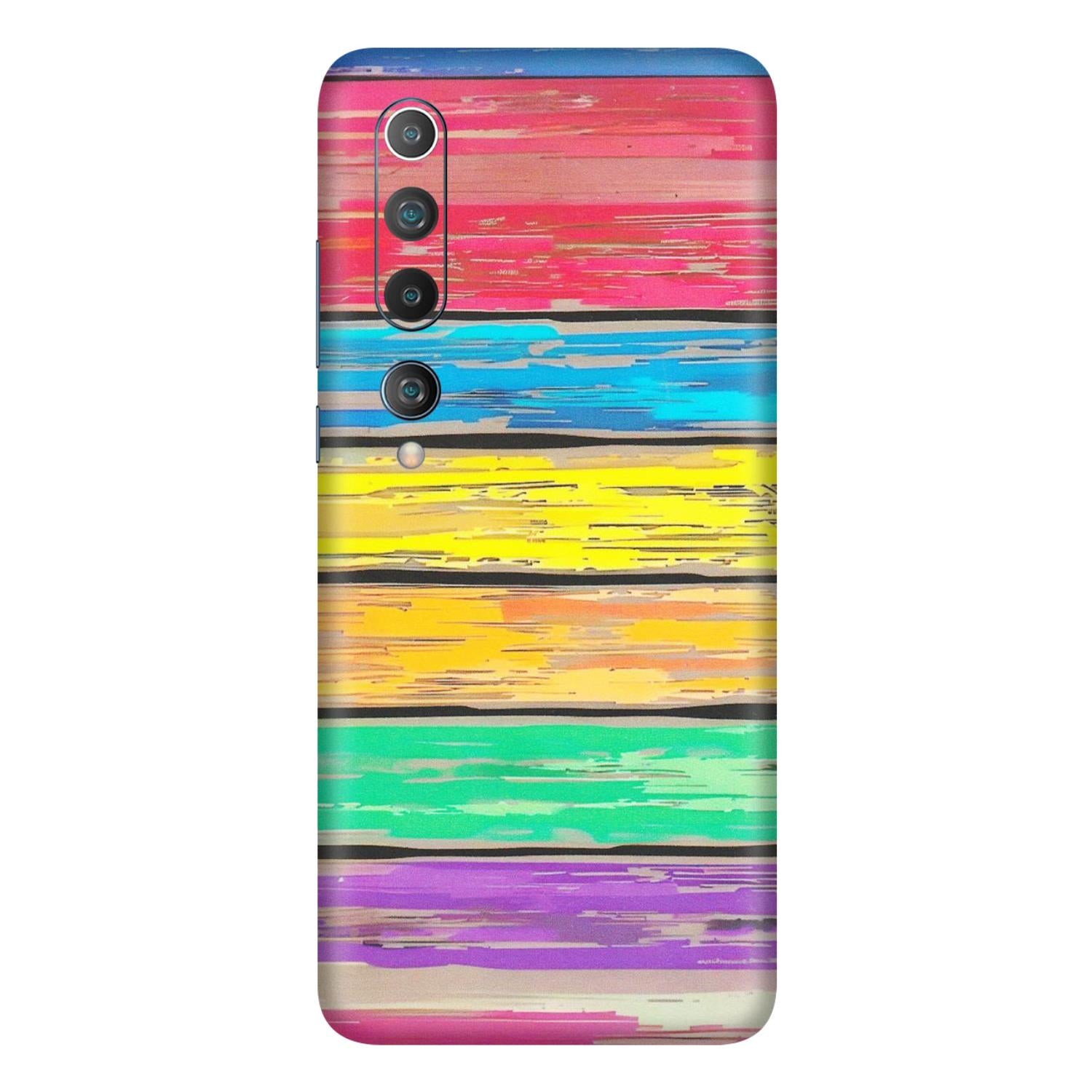 Xiaomi Redmi Phone Skins (All Models) - Multi Colour Wooden Wall - Matte Finish (M-96) Mi 10 5G