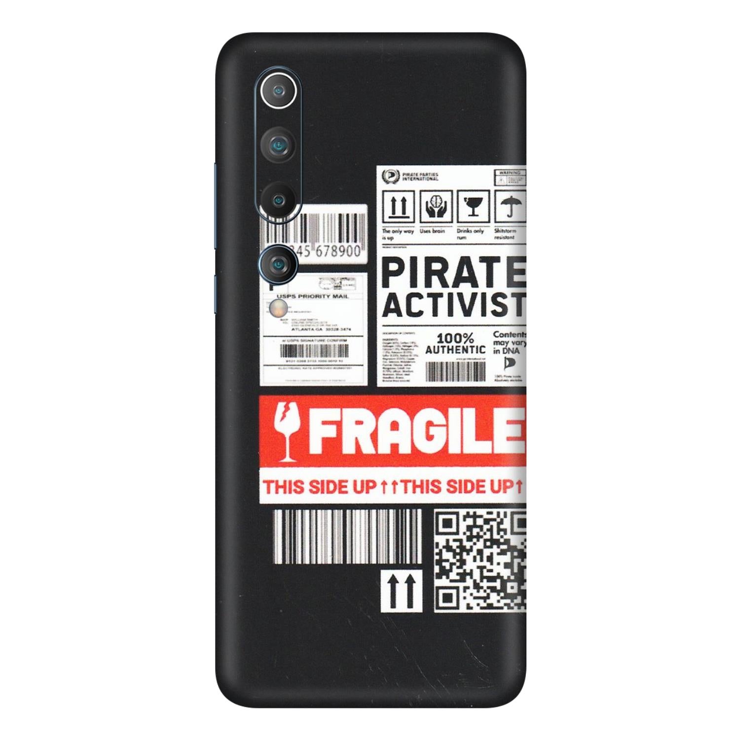 Xiaomi Redmi Phone Skins (All Models) - Handle With Care - Matte Finish (M-99) Mi 10 5G