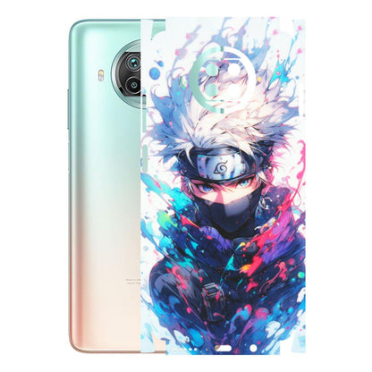 Xiaomi Redmi Phone Skins (All Models) - Naruto Face Mask - Matte Finish (M-03) Mi 10 T Lite