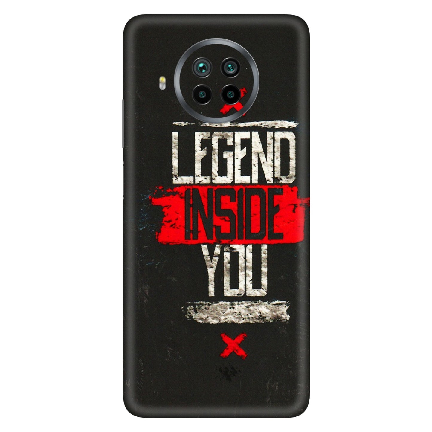 Xiaomi Redmi Phone Skins (All Models) - Legend Inside You - 3D Embossed Finish (L-186) Mi 10i