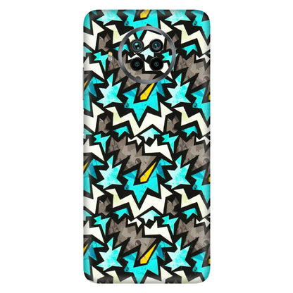 Xiaomi Redmi Phone Skins (All Models) - Funky Zig Zag - 3D Embossed Finish (L-223) Mi 10i
