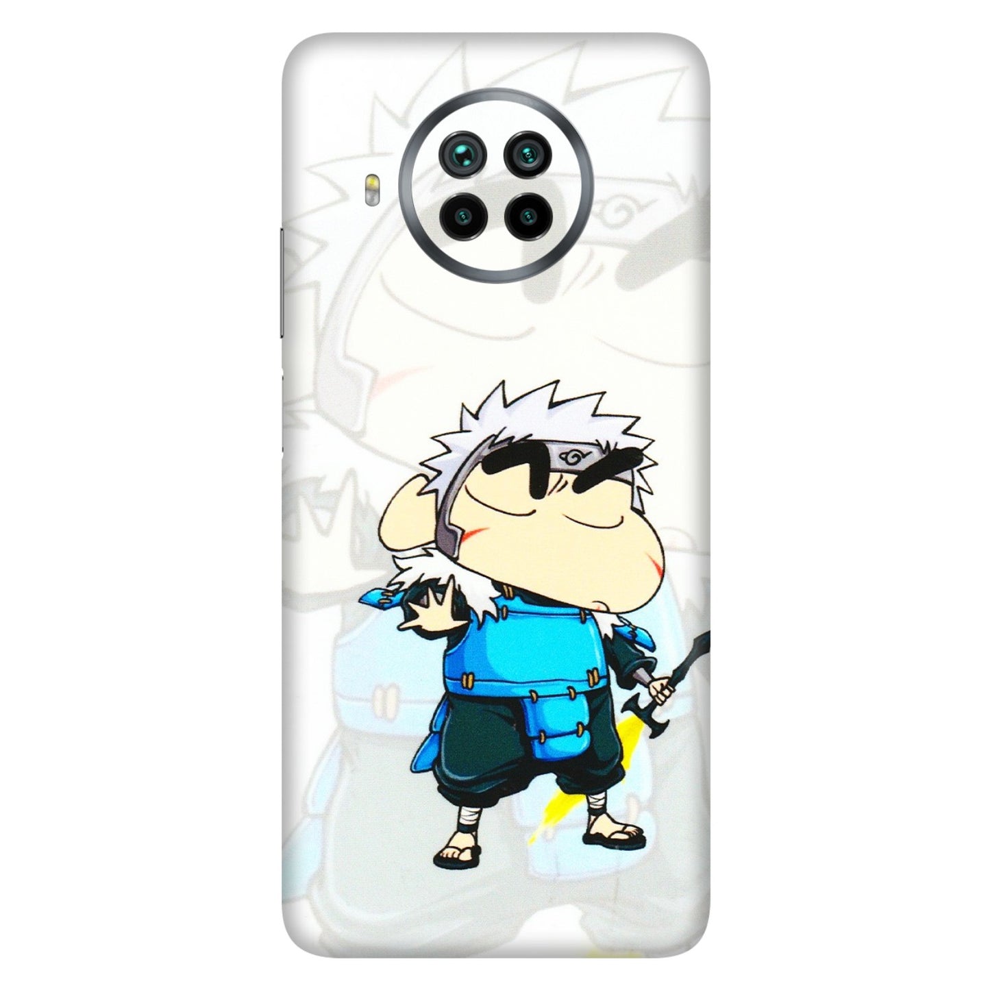Xiaomi Redmi Phone Skins (All Models) - Angry Young Shinchan - 3D Embossed Finish (L-226) Mi 10i