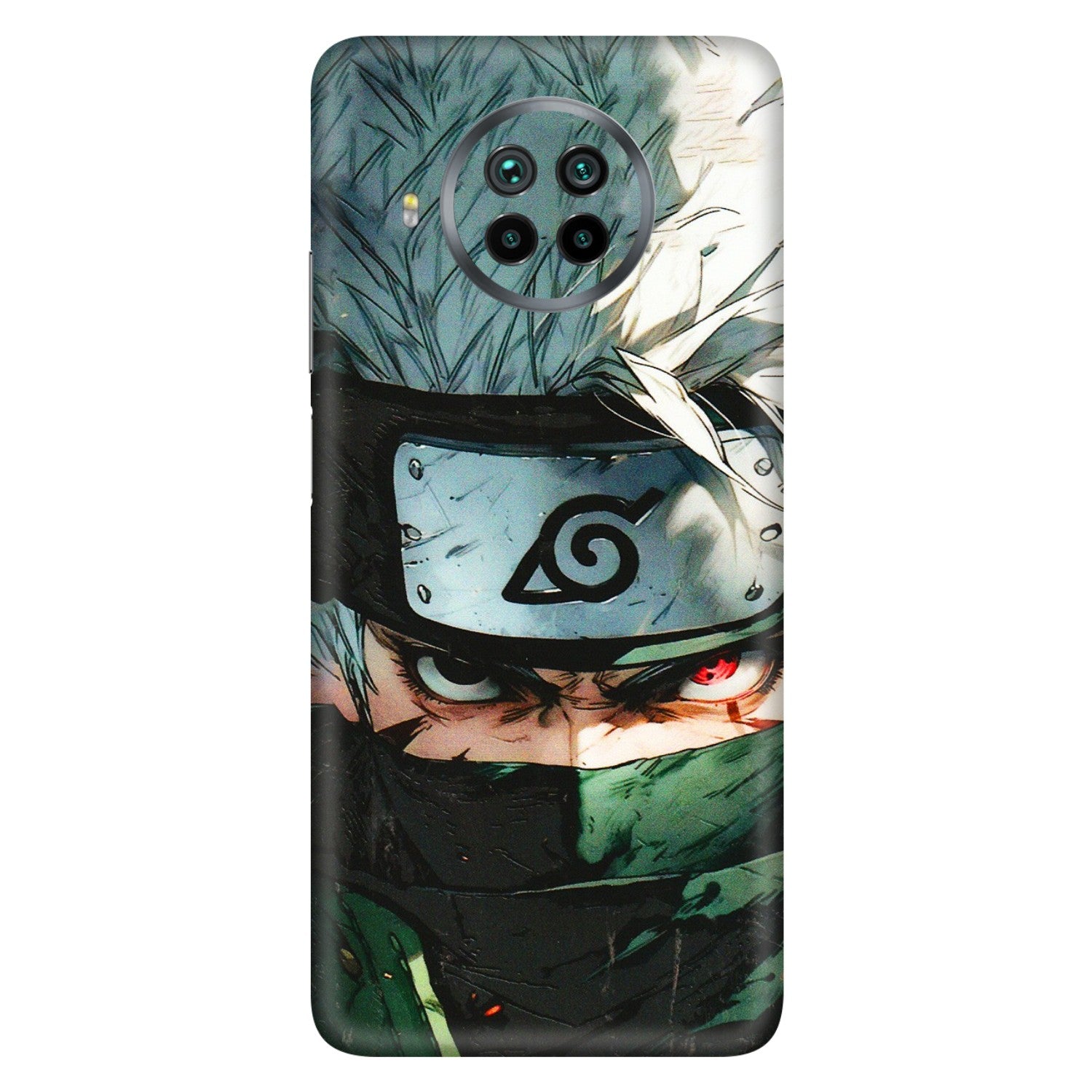 Xiaomi Redmi Phone Skins (All Models) - Kakashi Red Eye Focus - 3D Embossed Finish (L-227) Mi 10i
