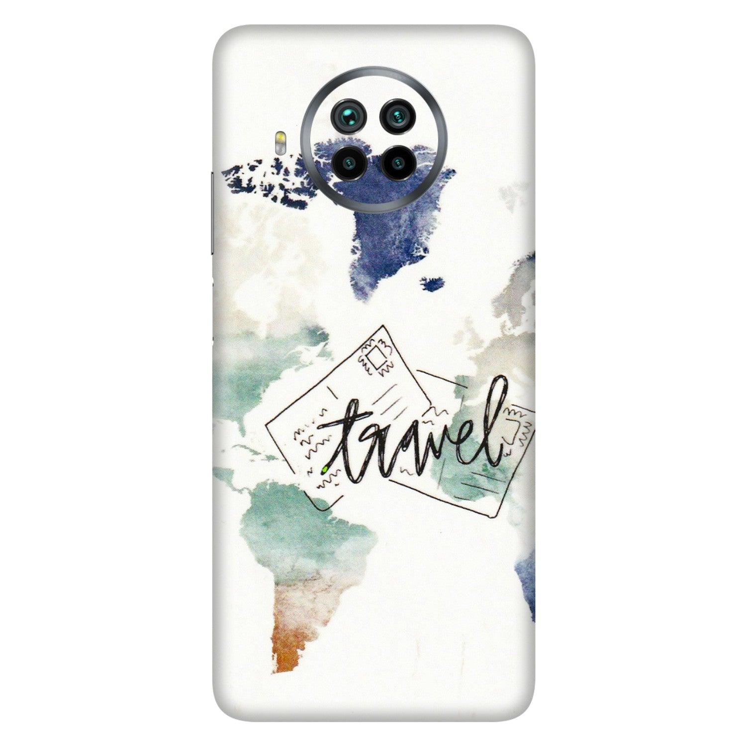 Xiaomi Redmi Phone Skins (All Models) - Travel The World - 3D Embossed Finish (L-232) Mi 10i