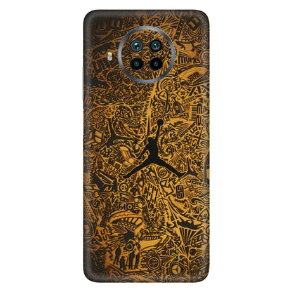 Xiaomi Redmi Phone Skins (All Models) - Premium Gold Basketball Player - 3D Embossed Finish (L-236) Mi 10i
