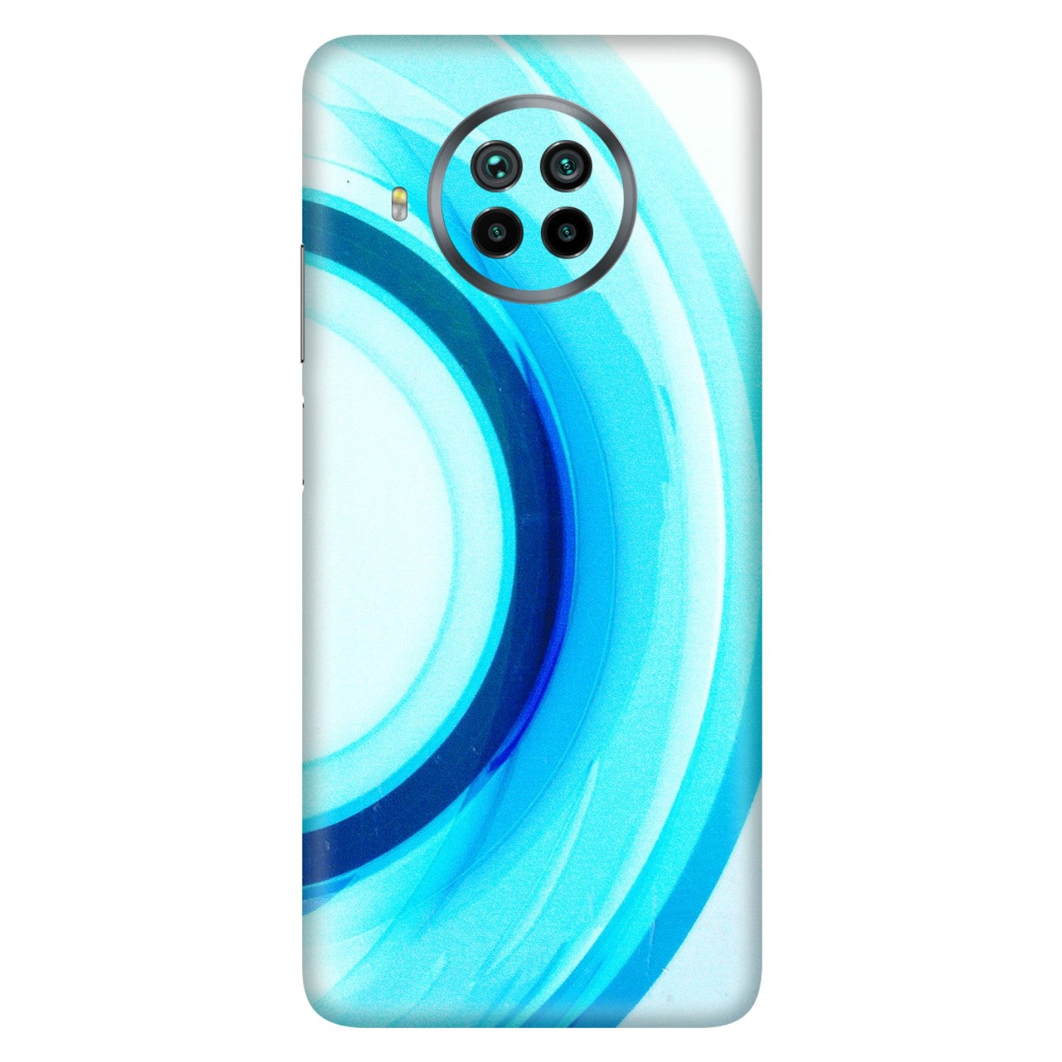 Xiaomi Redmi Phone Skins (All Models) - The Blue Curve - 3D Embossed Finish (L-244) Mi 10i