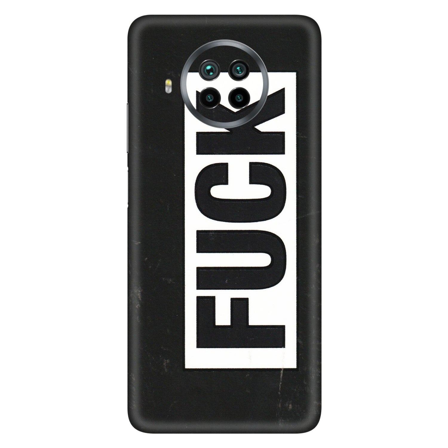 Xiaomi Redmi Phone Skins (All Models) - The F Word - 3D Embossed Finish (L-255) Mi 10i