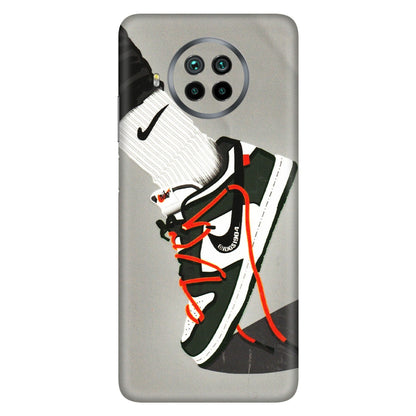 Xiaomi Redmi Phone Skins (All Models) - New Grey Sneaker - 3D Embossed Finish (L-261) Mi 10i