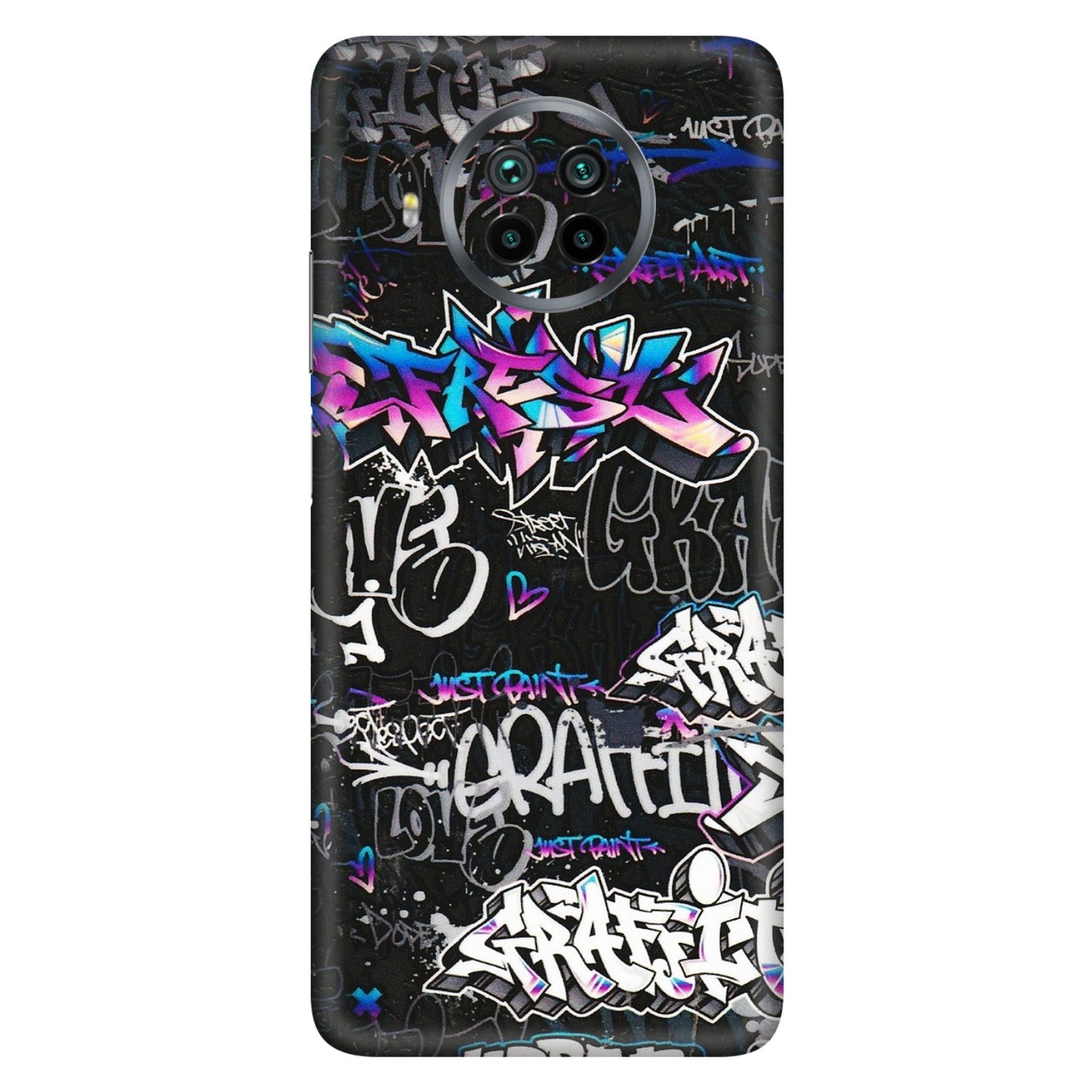 Xiaomi Redmi Phone Skins (All Models) - Graffiti Killer - 3D Embossed Finish (L-274) Mi 10i