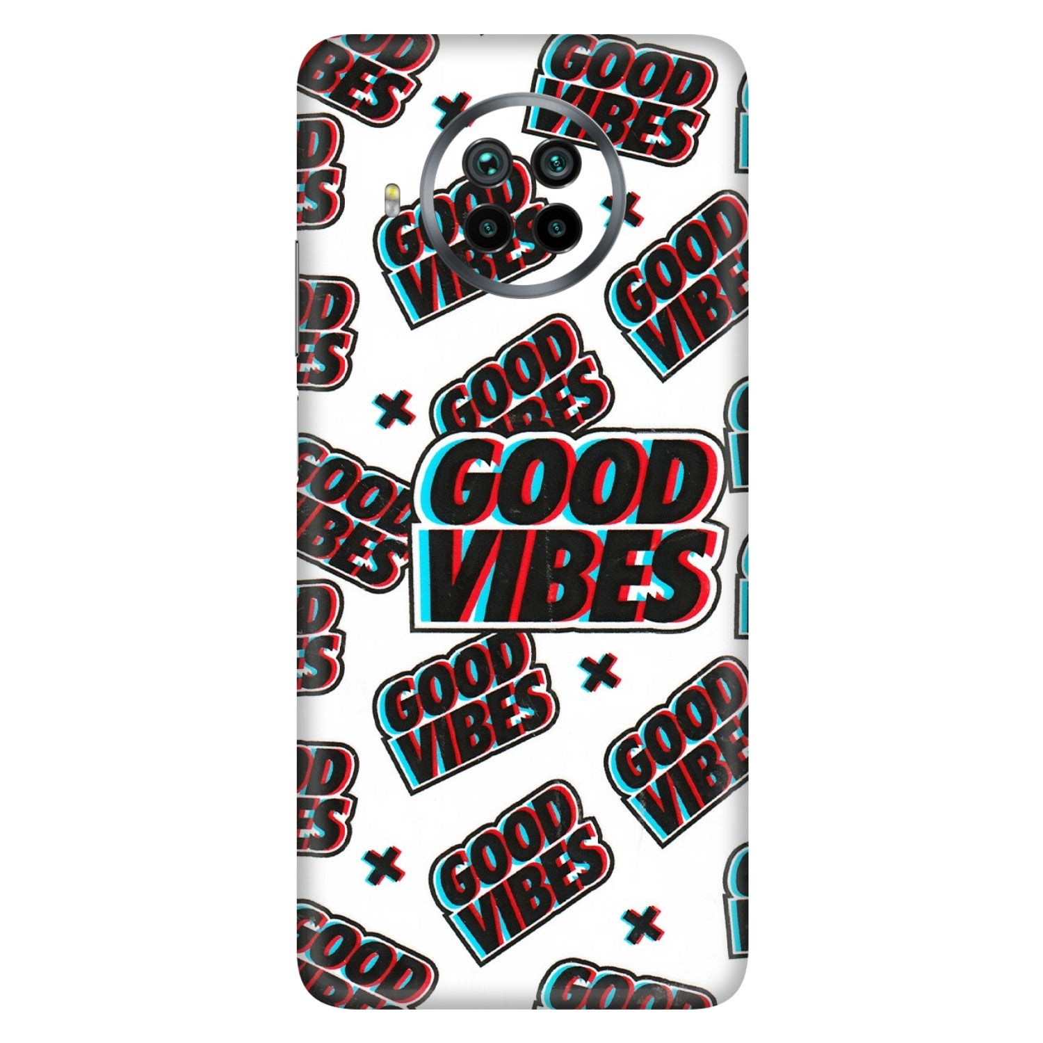 Xiaomi Redmi Phone Skins (All Models) - Good Vibes - 3D Embossed Finish (L-282) Mi 10i