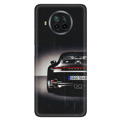 Xiaomi Redmi Phone Skins (All Models) - New Black Porsche GT3 - 3D Embossed Finish (L-327) Mi 10i