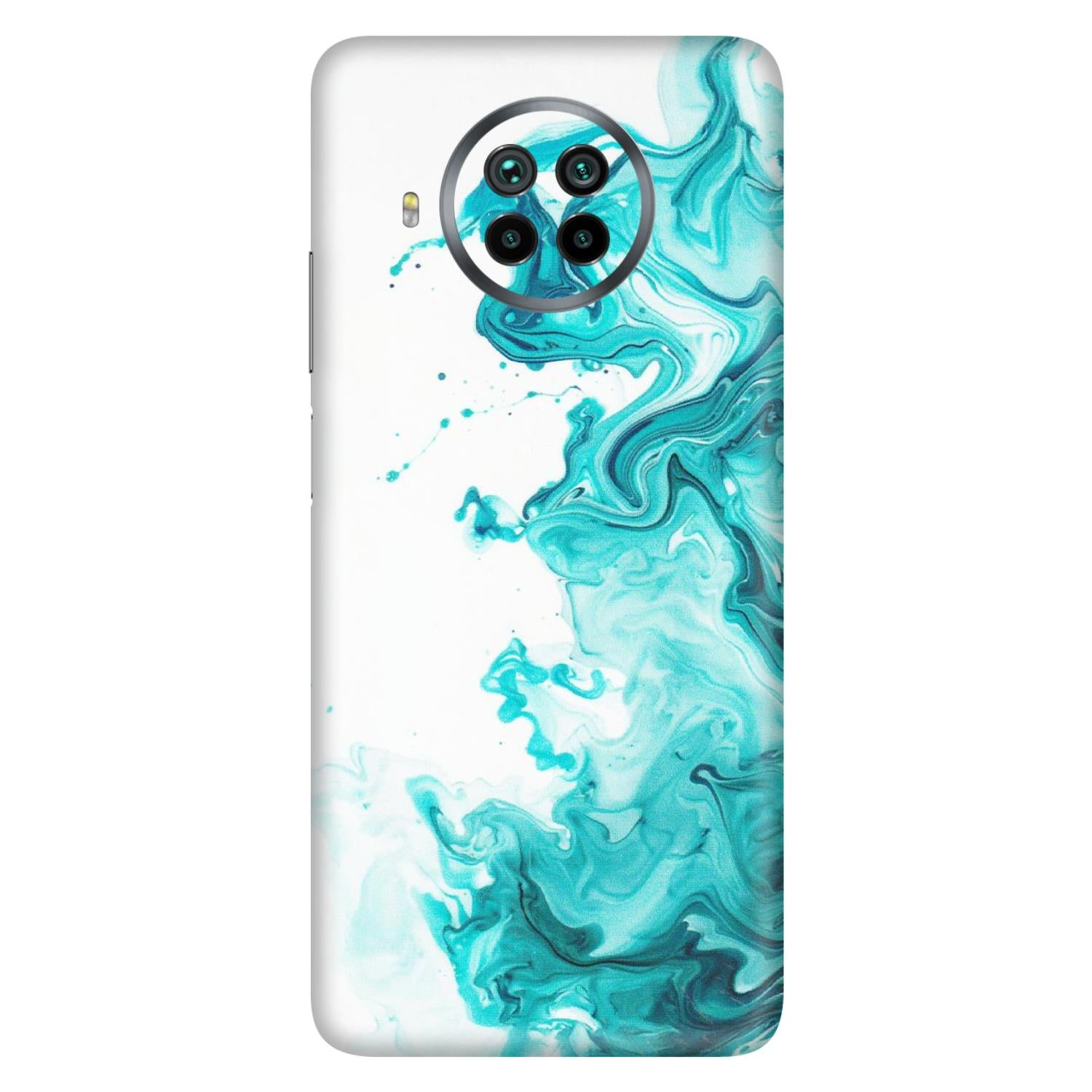 Xiaomi Redmi Phone Skins (All Models) - Sky Blue Abstract Colour - Matte Finish (M-146) Mi 10i