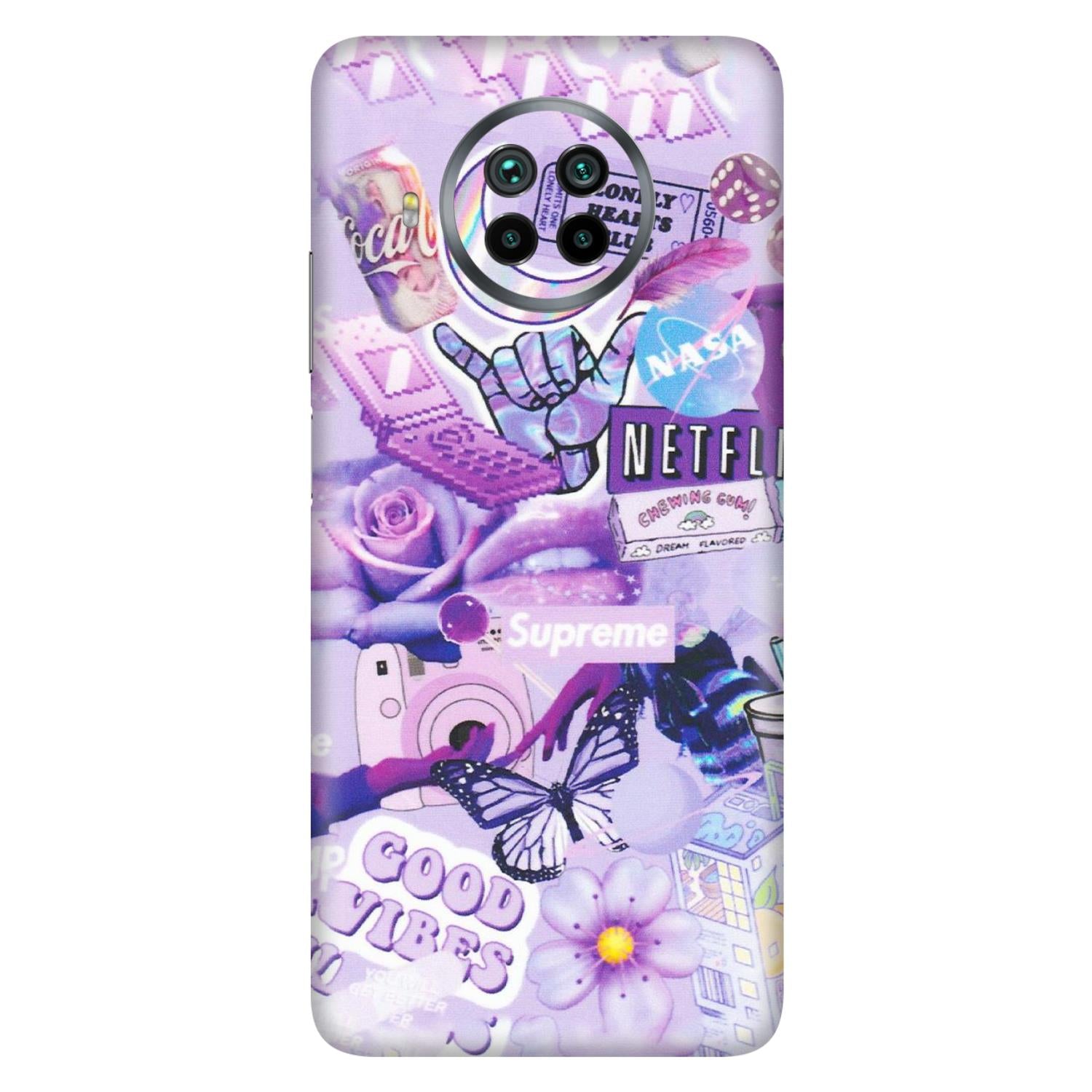 Xiaomi Redmi Phone Skins (All Models) - Supreme Purple Magic - Matte Finish (M-88) Mi 10i