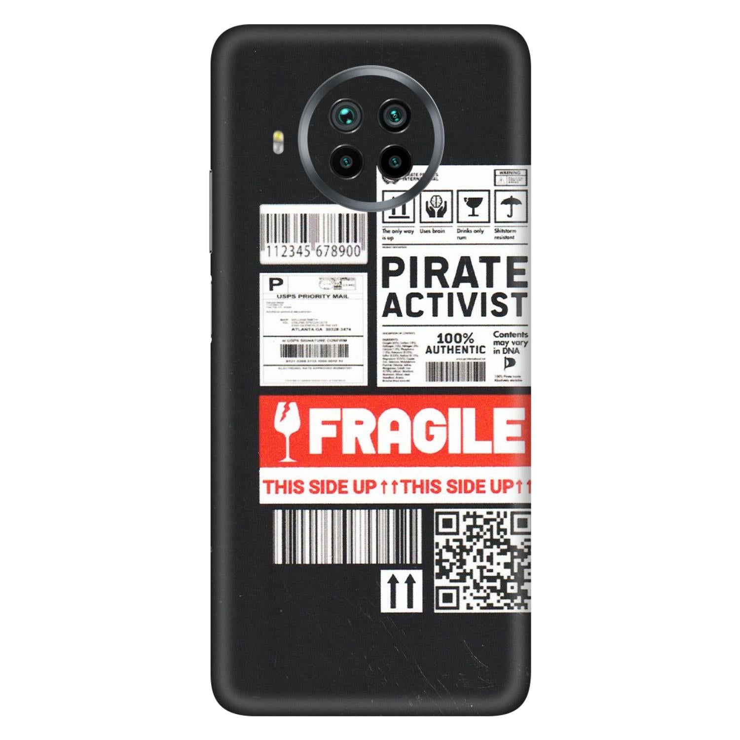 Xiaomi Redmi Phone Skins (All Models) - Handle With Care - Matte Finish (M-99) Mi 10i