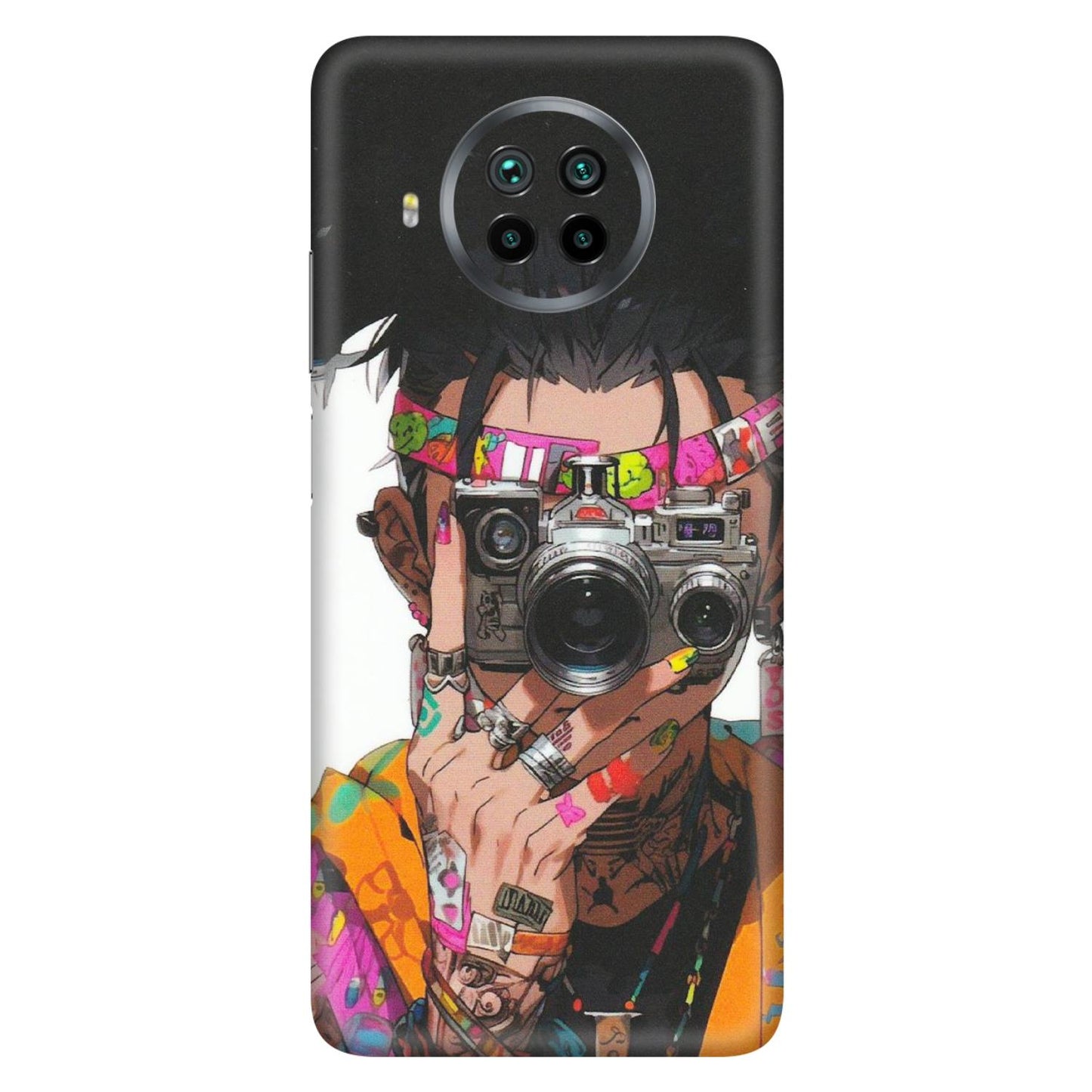 Xiaomi Redmi Phone Skins (All Models) - Camera Lover Girl - Matte Finish (M-09) Mi 10i
