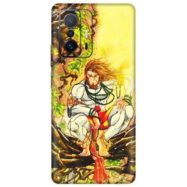 Xiaomi Redmi Phone Skins (All Models) - Lord Hanuman - 3D Embossed Finish (L-152) Mi 11 T Pro
