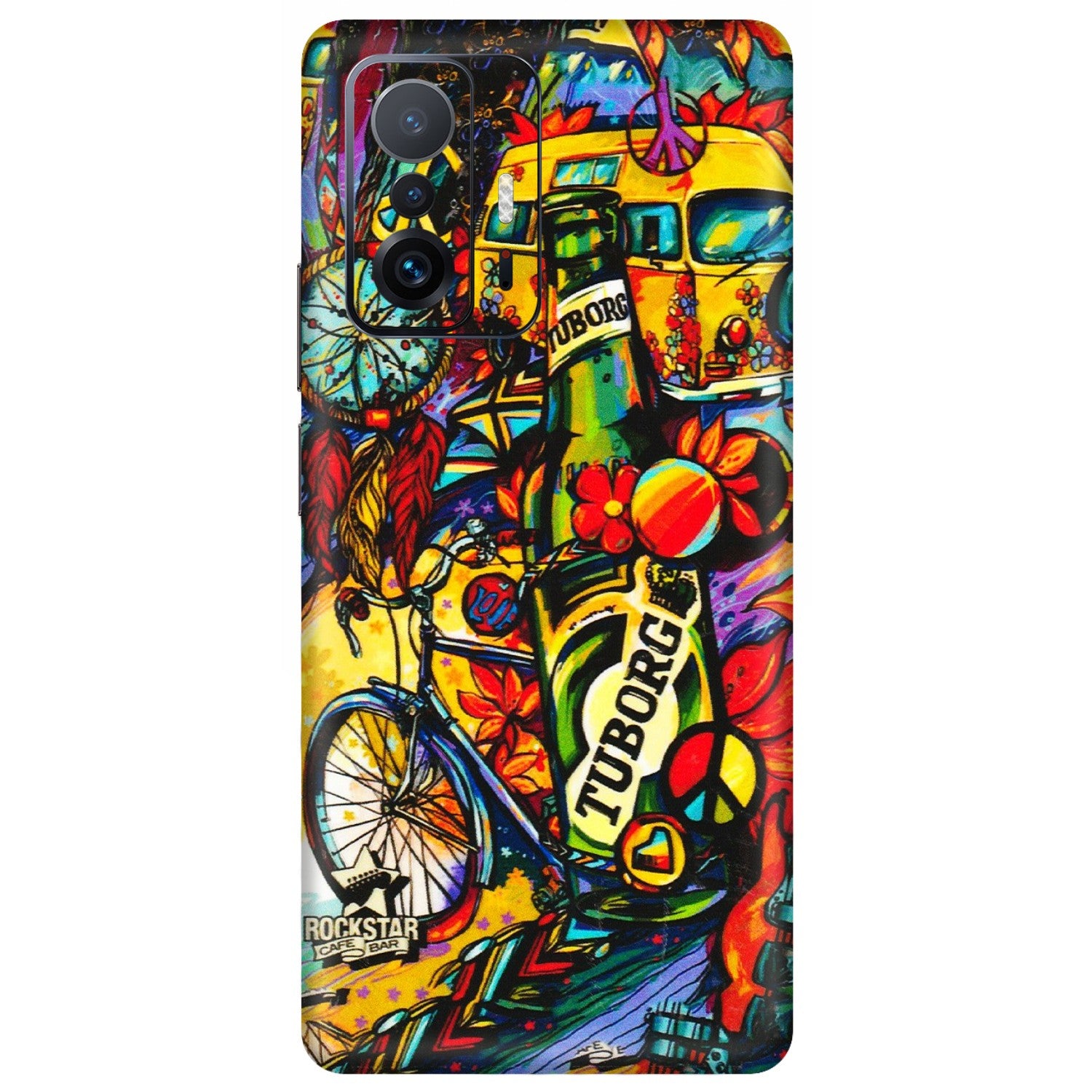 Xiaomi Redmi Phone Skins (All Models) - Cool Beer Bottle - 3D Embossed Finish (L-193) Mi 11 T Pro