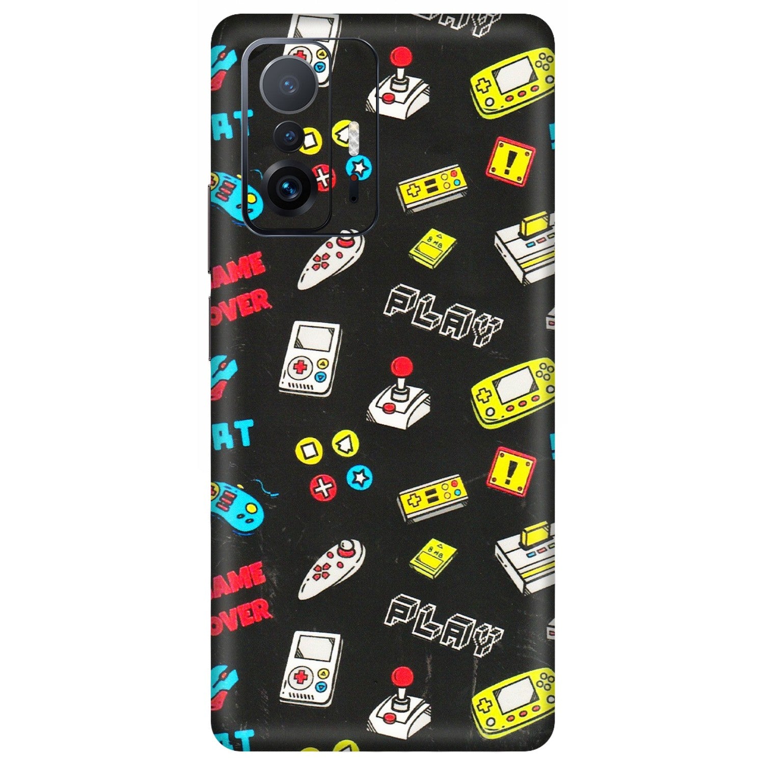 Xiaomi Redmi Phone Skins (All Models) - Gaming Doodles - 3D Embossed Finish (L-224) Mi 11 T Pro