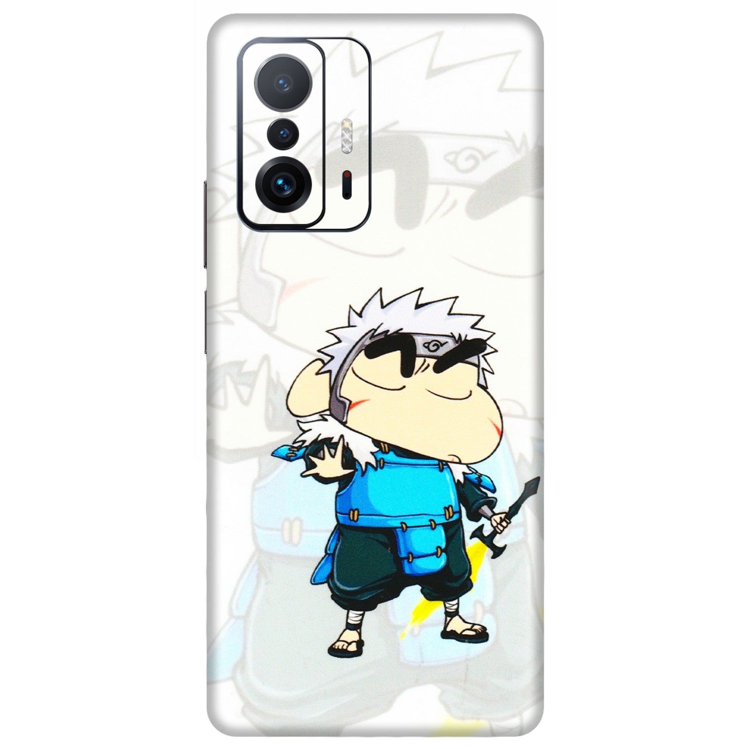 Xiaomi Redmi Phone Skins (All Models) - Angry Young Shinchan - 3D Embossed Finish (L-226) Mi 11 T Pro
