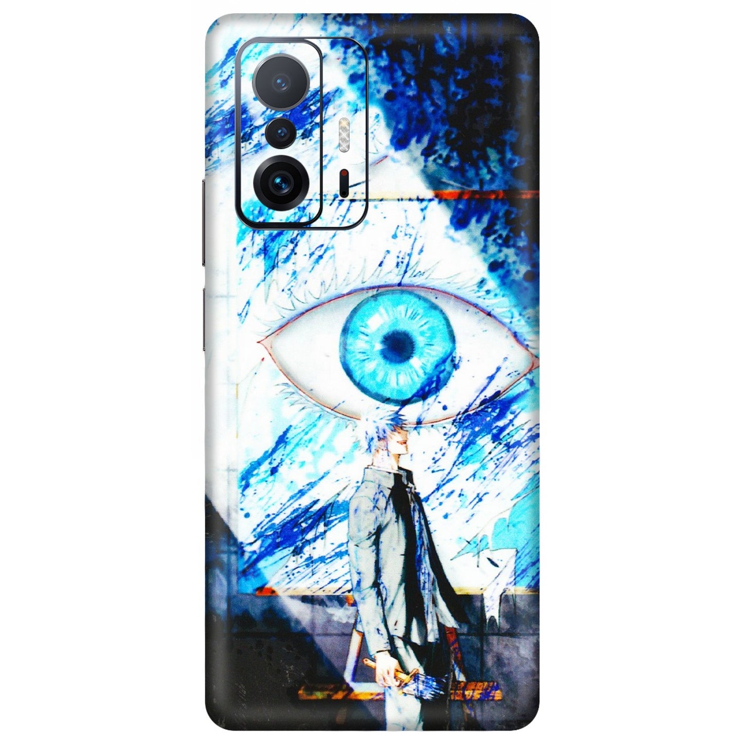 Xiaomi Redmi Phone Skins (All Models) - Gojo Satoru evil eye - 3D Embossed Finish (L-239) Mi 11 T Pro