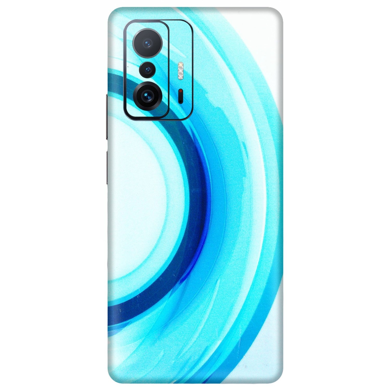 Xiaomi Redmi Phone Skins (All Models) - The Blue Curve - 3D Embossed Finish (L-244) Mi 11 T Pro