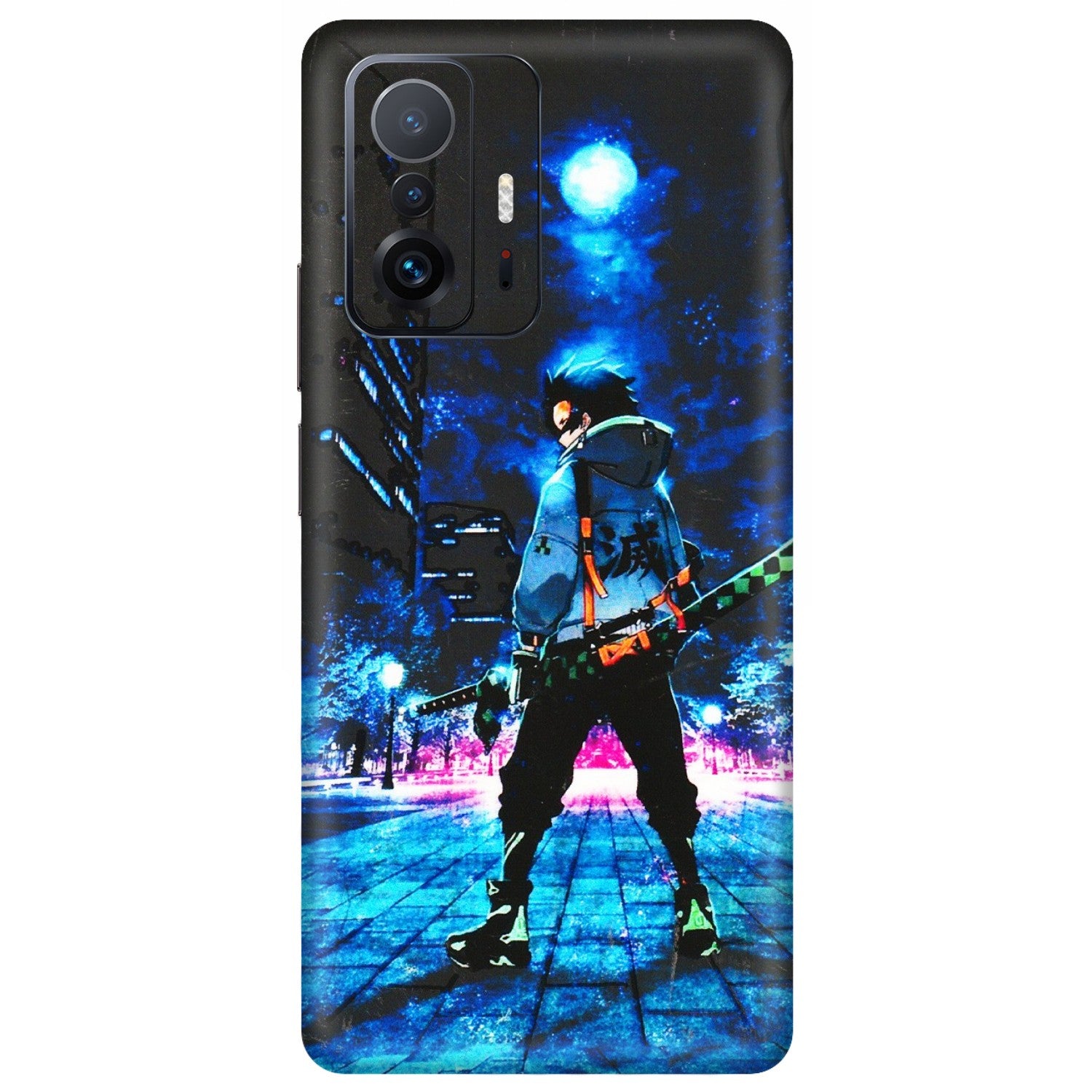 Xiaomi Redmi Phone Skins (All Models) - Demon Slayer Sword - 3D Embossed Finish (L-247) Mi 11 T Pro