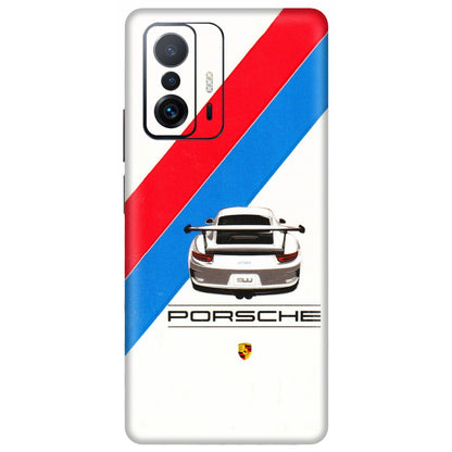 Xiaomi Redmi Phone Skins (All Models) - Porche Car Sober Logo - 3D Embossed Finish (L-248) Mi 11 T Pro