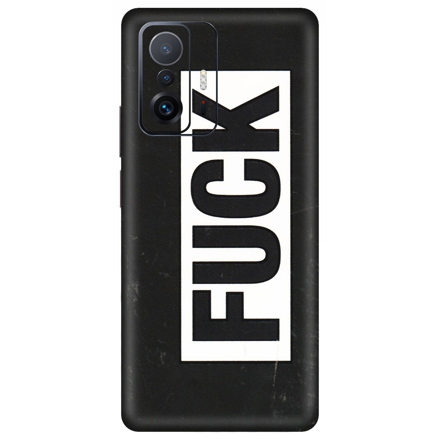 Xiaomi Redmi Phone Skins (All Models) - The F Word - 3D Embossed Finish (L-255) Mi 11 T Pro