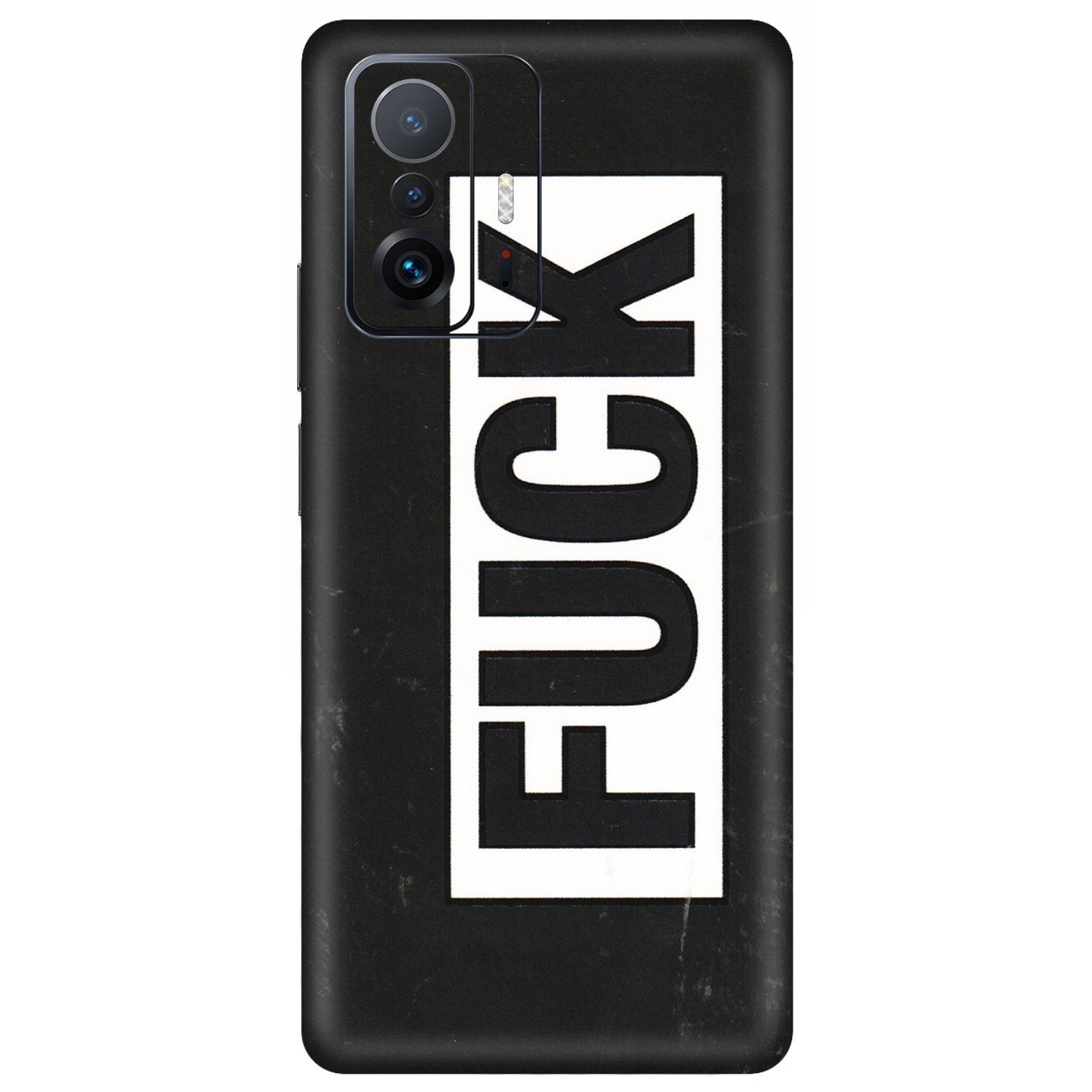 Xiaomi Redmi Phone Skins (All Models) - The F Word - 3D Embossed Finish (L-255) Mi 11 T Pro