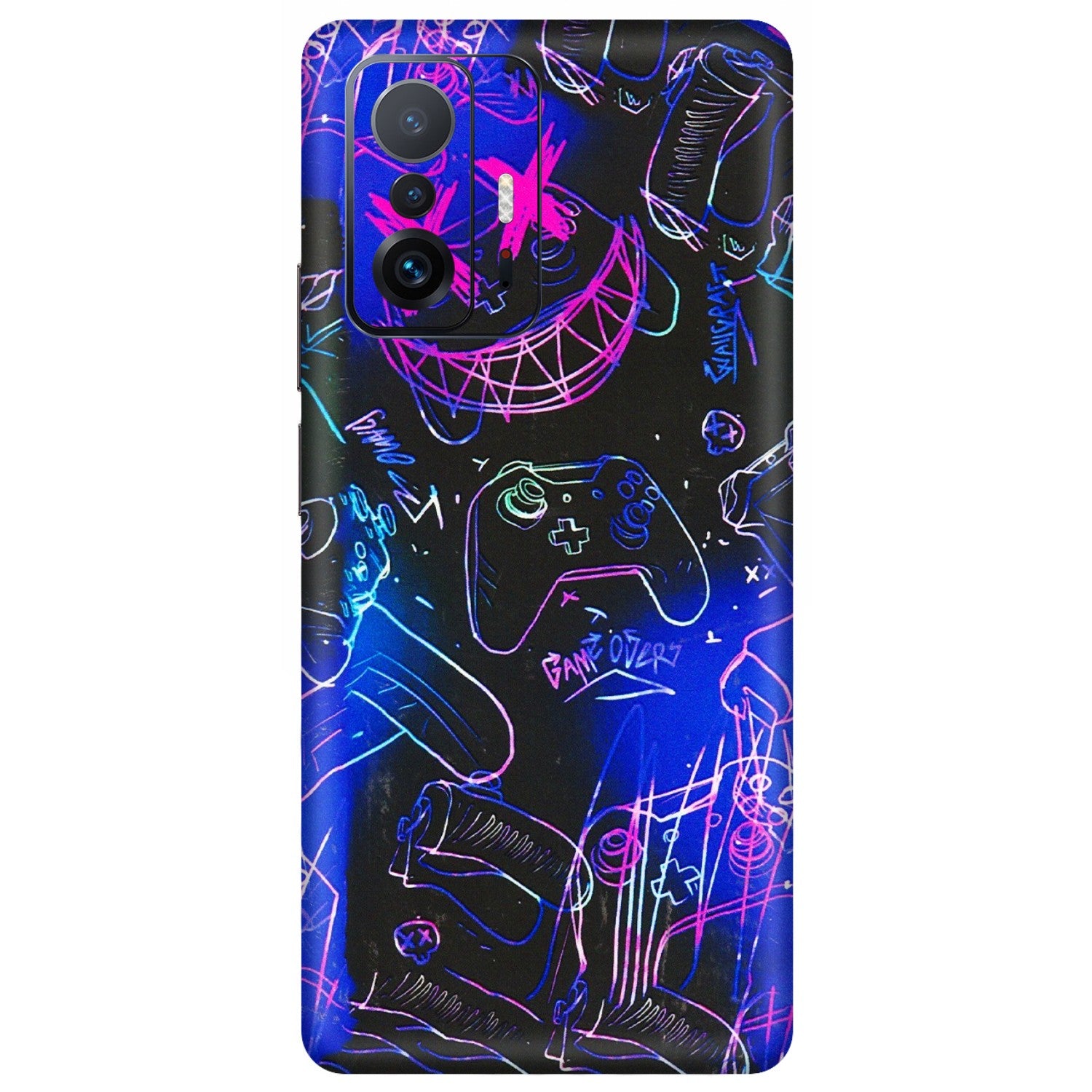 Xiaomi Redmi Phone Skins (All Models) - Gamers Paradise - 3D Embossed Finish (L-258) Mi 11 T Pro