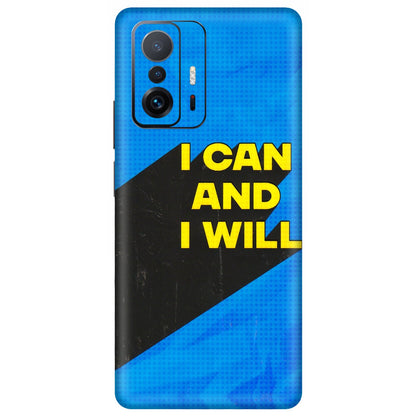 Xiaomi Redmi Phone Skins (All Models) - I Can And I Will - 3D Embossed Finish (L-281) Mi 11 T Pro