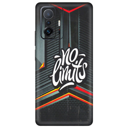Xiaomi Redmi Phone Skins (All Models) - No Limits - 3D Embossed Finish (L-286) Mi 11 T Pro