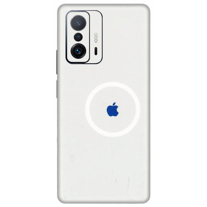 Xiaomi Redmi Phone Skins (All Models) - iPhone Magsafe Logo - 3D Embossed Finish (L-320) Mi 11 T Pro