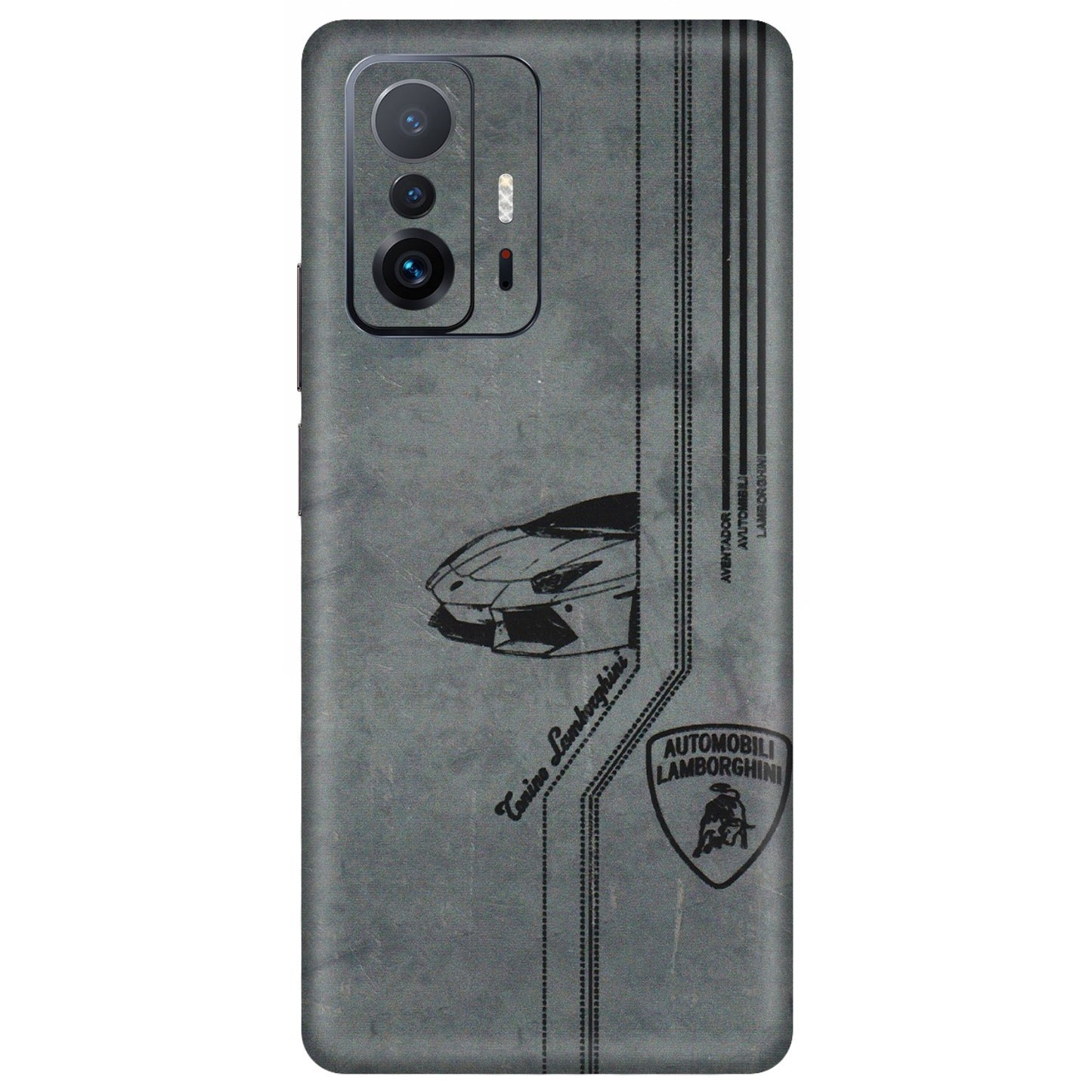 Xiaomi Redmi Phone Skins (All Models) - New Lamborgini Aventador - 3D Embossed Finish (L-321) Mi 11 T Pro