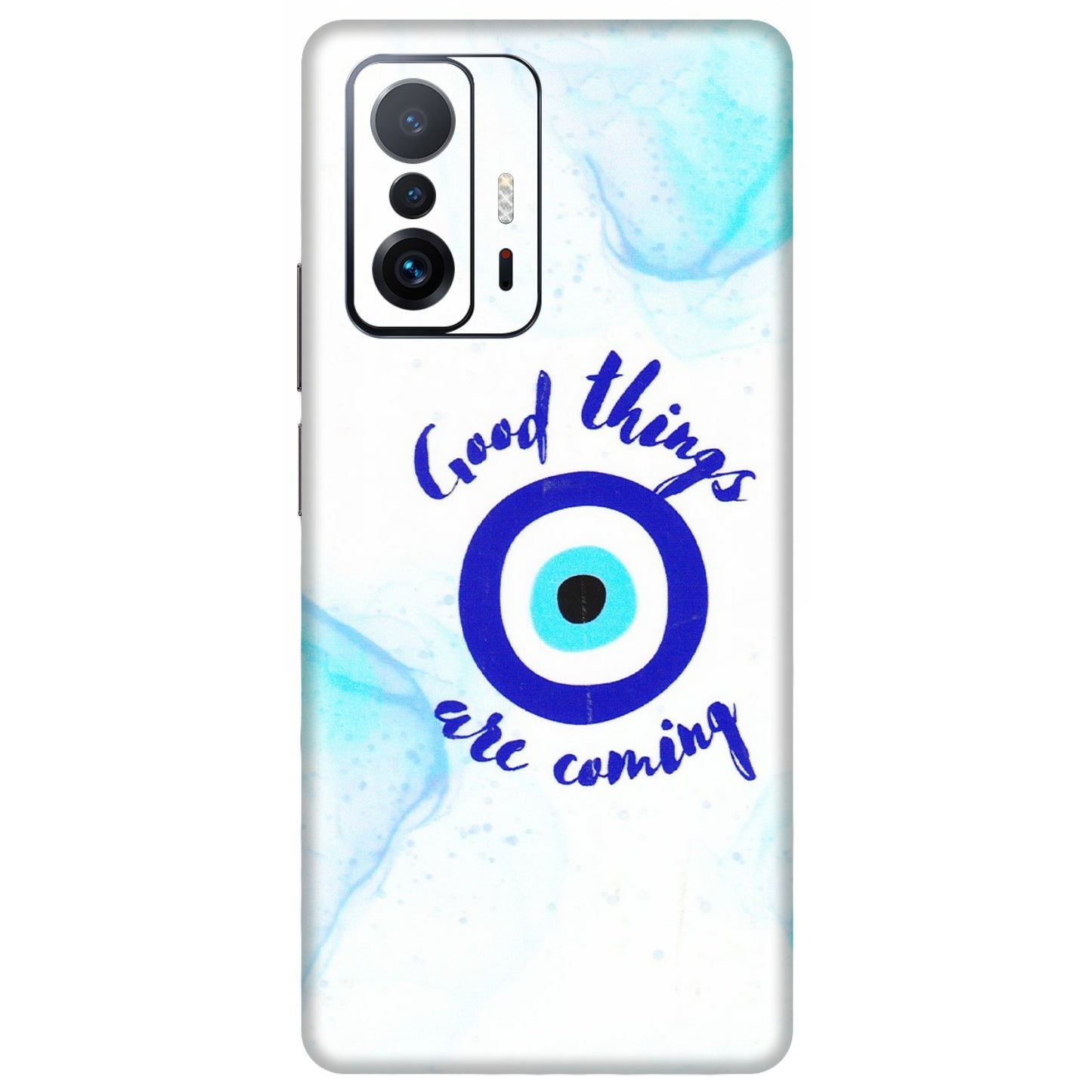 Xiaomi Redmi Phone Skins (All Models) - Evil Eye Good Things Are Coming - 3D Embossed Finish (L-322) Mi 11 T Pro