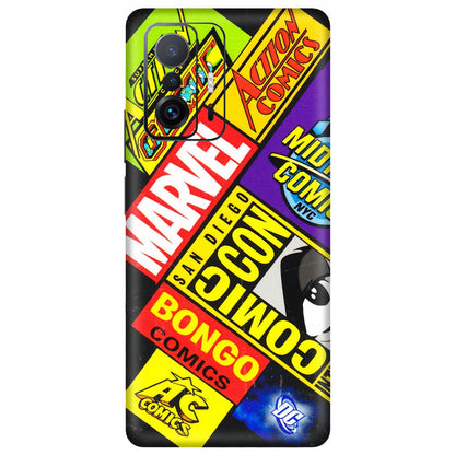 Xiaomi Redmi Phone Skins (All Models) - Bongo Comic Con - 3D Embossed Finish (L-325) Mi 11 T Pro