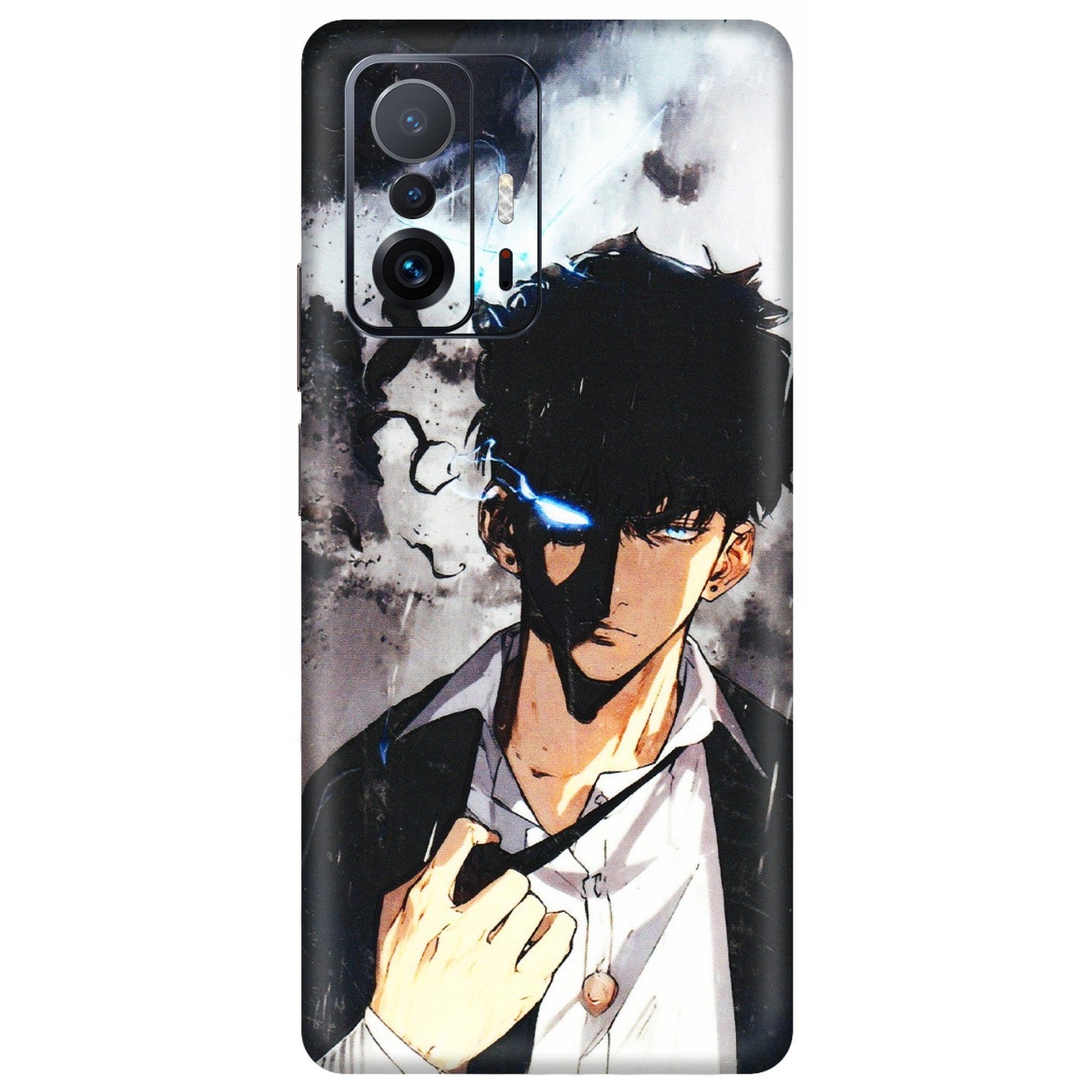 Xiaomi Redmi Phone Skins (All Models) - Sung Jinwoo Manhwa Anime - 3D Embossed Finish (L-328) Mi 11 T Pro