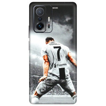 Xiaomi Redmi Phone Skins (All Models) - Ronaldo CR7 Crazy - 3D Embossed Finish (L-44) Mi 11 T Pro