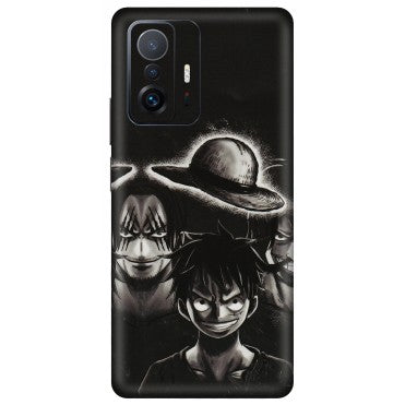 Xiaomi Redmi Phone Skins (All Models) - Black Luffy Hat - 3D Embossed Finish (L-57) Mi 11 T Pro